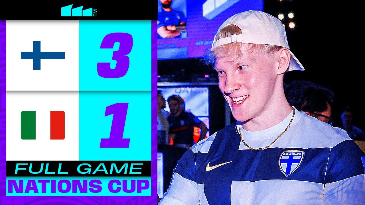 Finland vs Italy | FIFAe Nations Cup 2023 | Group Stage