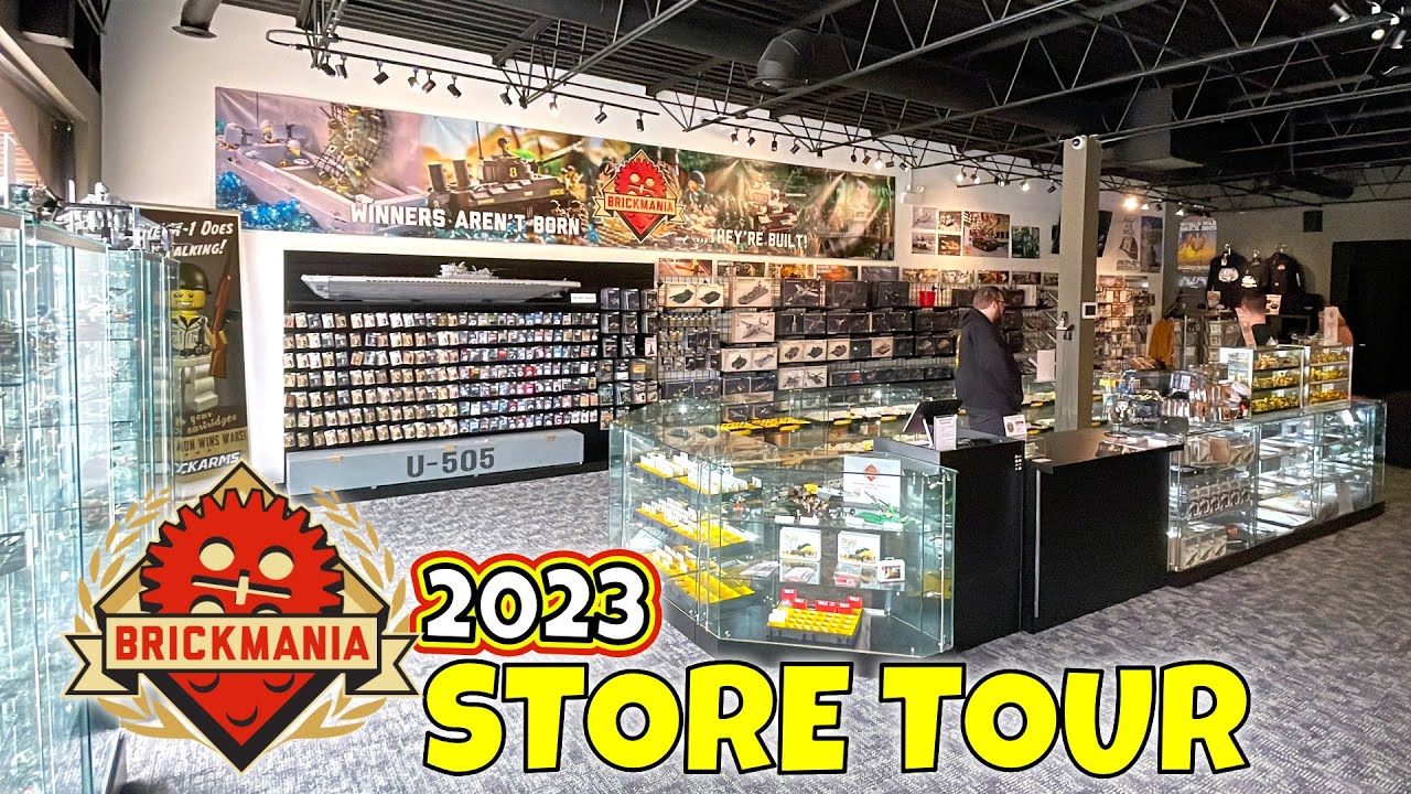 BrickMania LEGO Store Tour in Chicago | LEGO Shopping Vlog