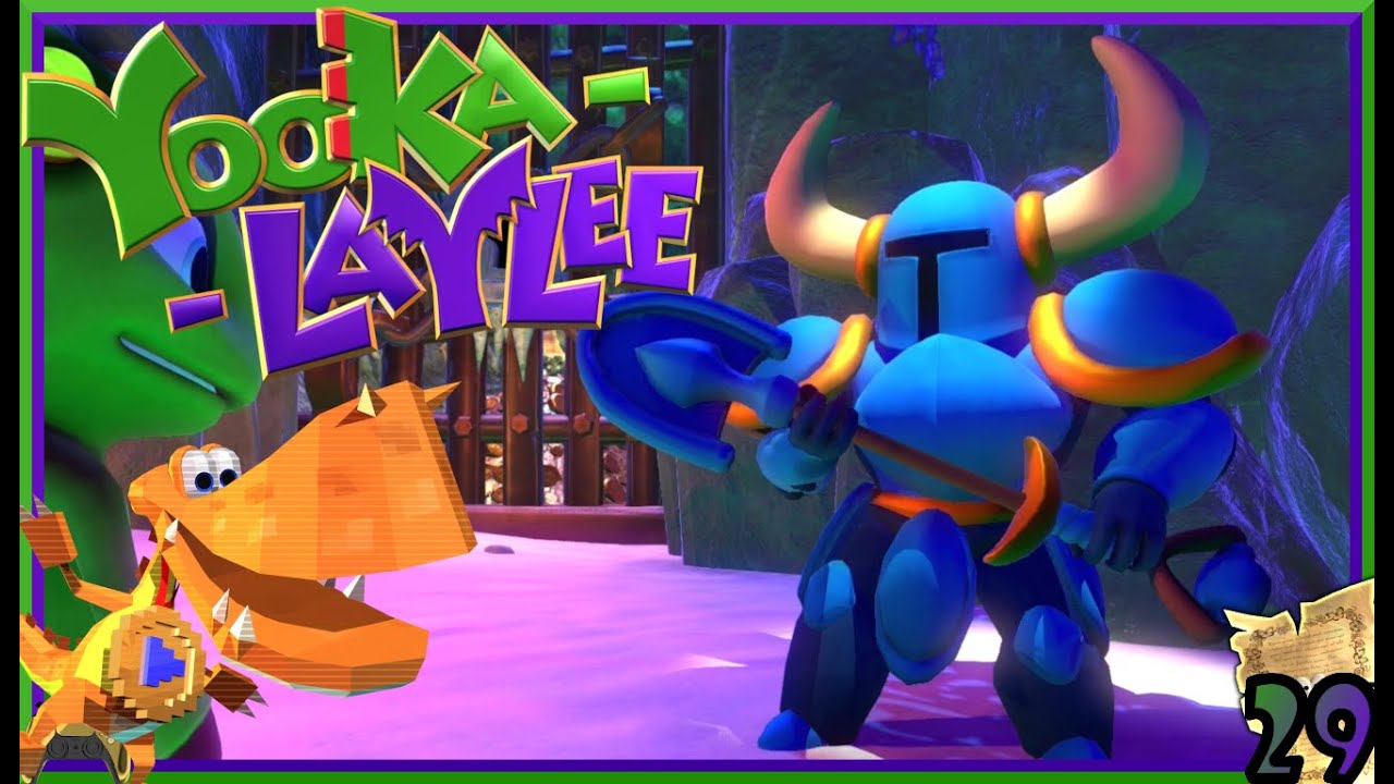 Yooka-Laylee📃 #29 Shovel Knights Ritter Quest , Rextro & Abschluss der 5. Welt