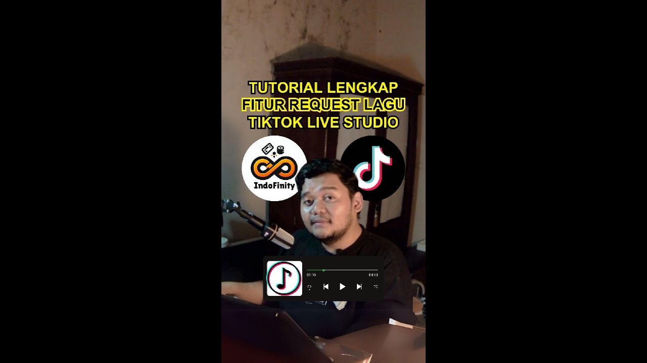 Cara Menambahkan Fitur Request Lagu di Live TikTok | Pakai Indofinity & TikTok Live Studio!
