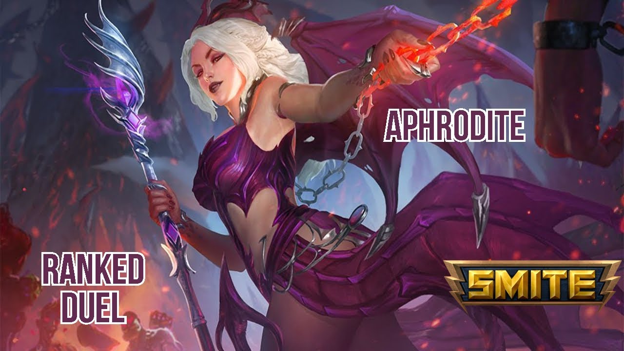Aphrodite | SMITE | New Skin - Temptress Aphrodite | RANKED DUEL