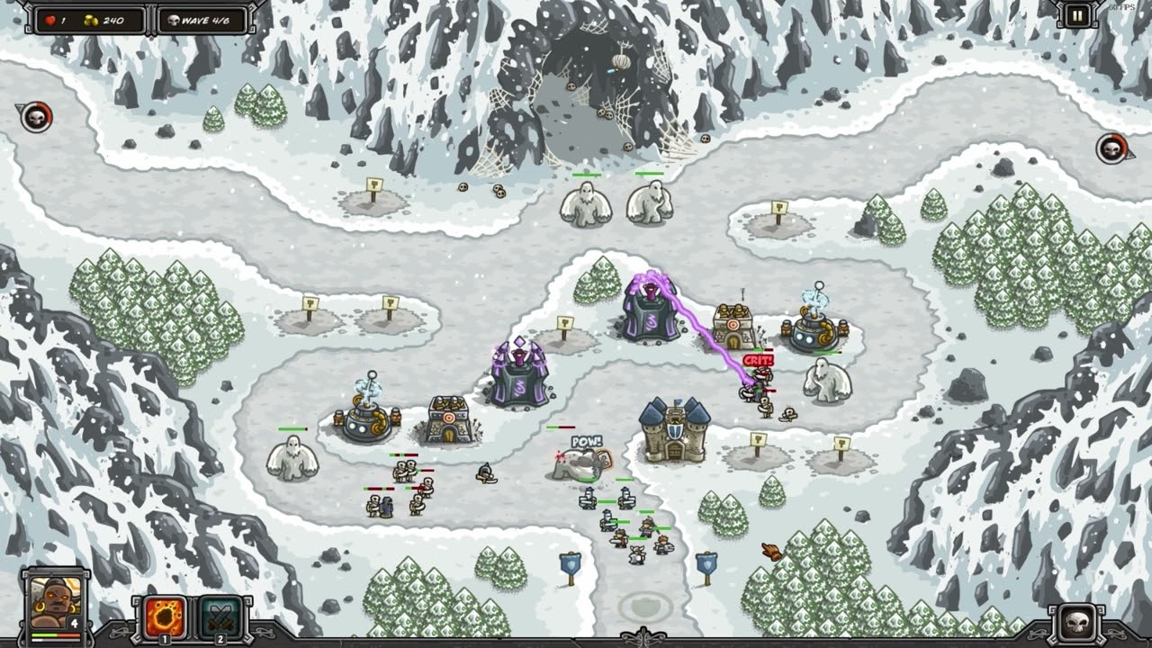 Kingdom Rush - Sarelgaz's Lair - Veteran - Heroic Challenge