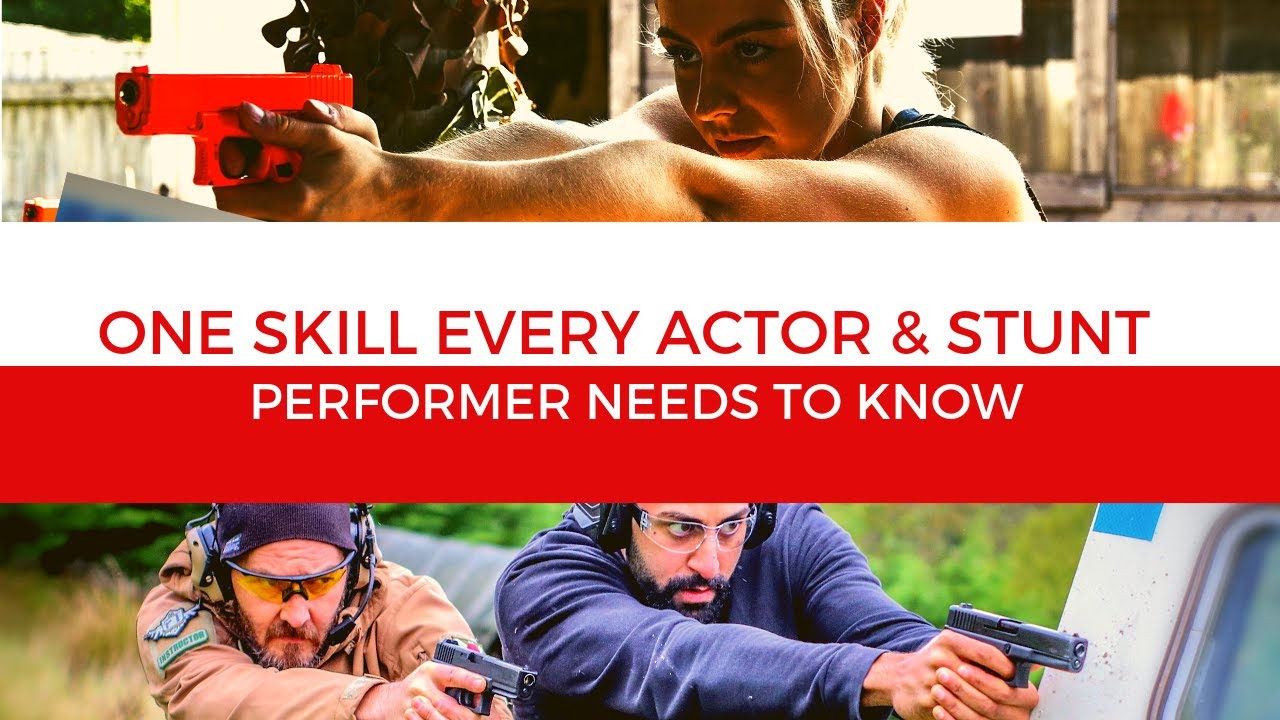 How to hold a Pistol properly for Actors and Stunt performers from Firearm Training for Film and TV