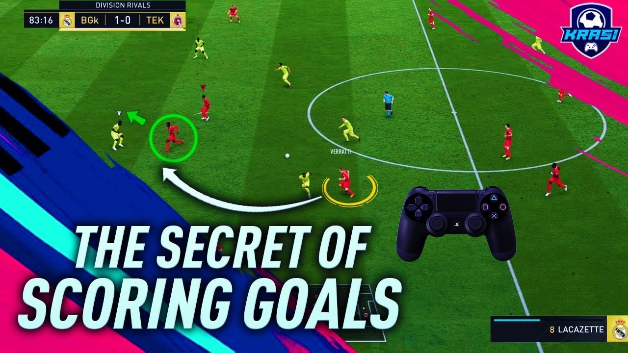 FIFA 19 THE SECRET OF SCORING GOALS in DIVISION RIVALS! HOW TO ATTACK & CREATE SCORING CHANCES!