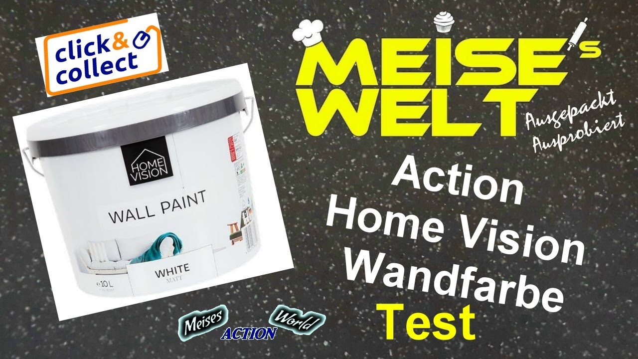 Action - Home Vision Wandfarbe Weiss (Click & Collect)