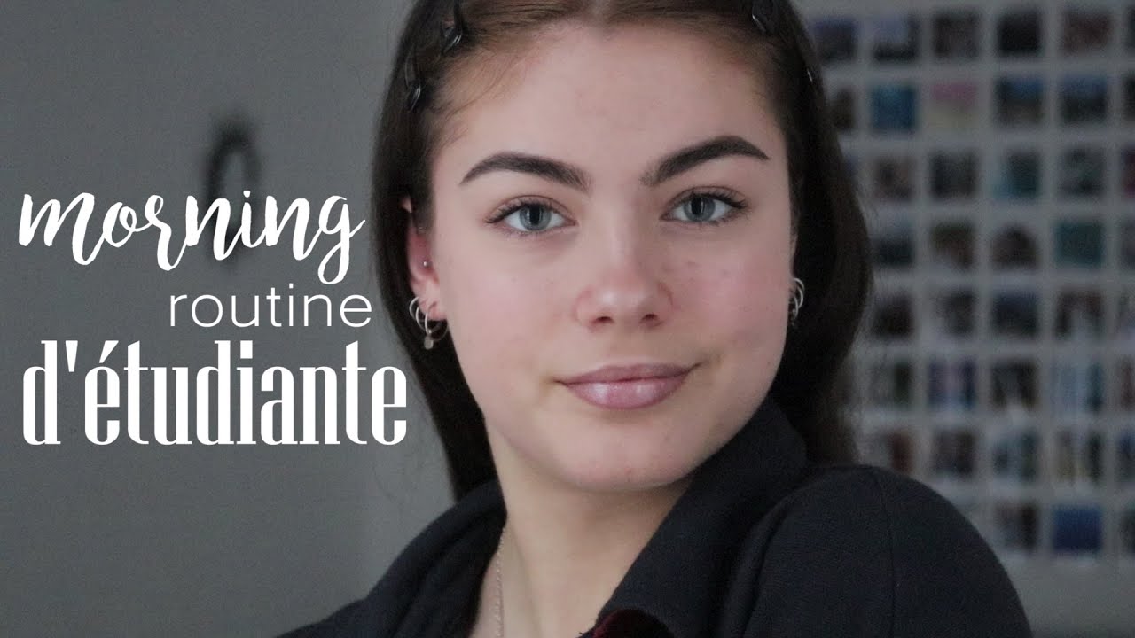 MA MORNING ROUTINE D’ÉTUDIANTE♡