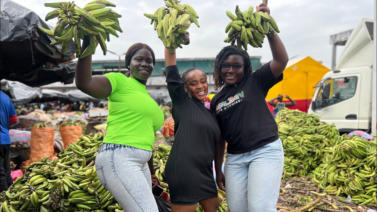 The BIGGEST MARKET in Abidjan Côte d'Ivoire || ADJAME || Ivory Coast