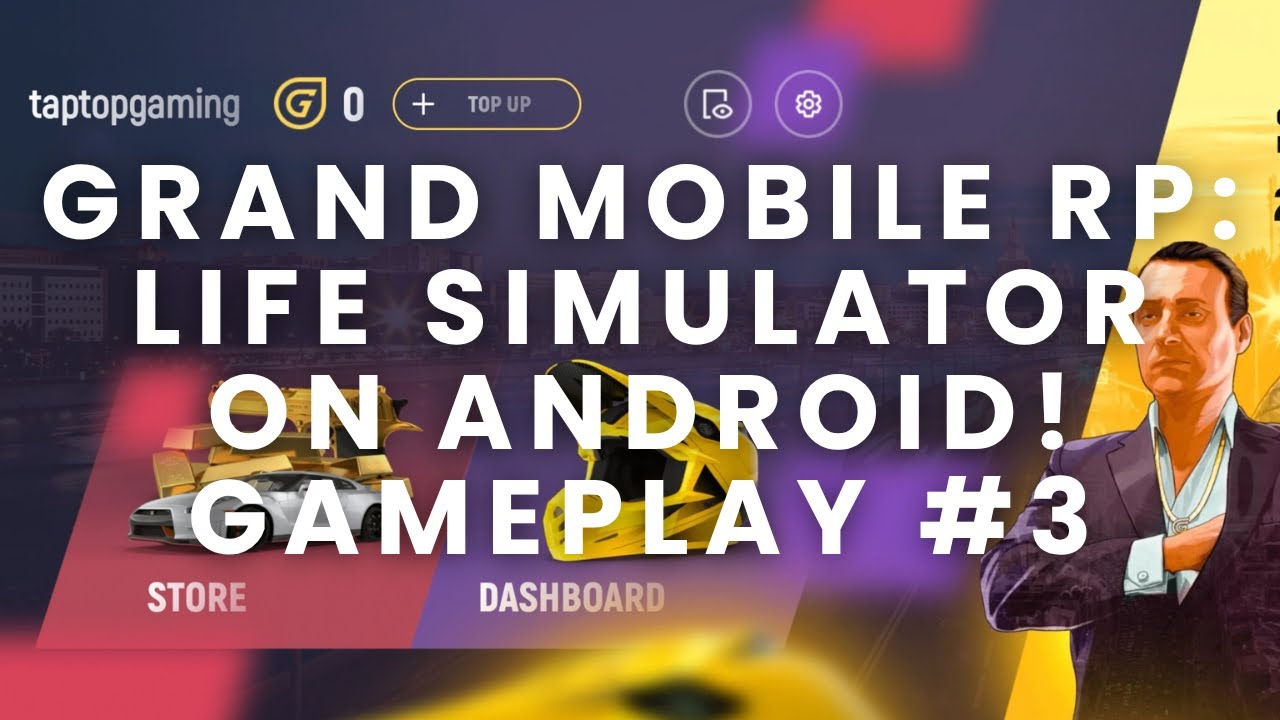 Grand Mobile RP: Life Simulator on Android! Gameplay #3 – Daily Jobs/Tasks #grandmobilerp