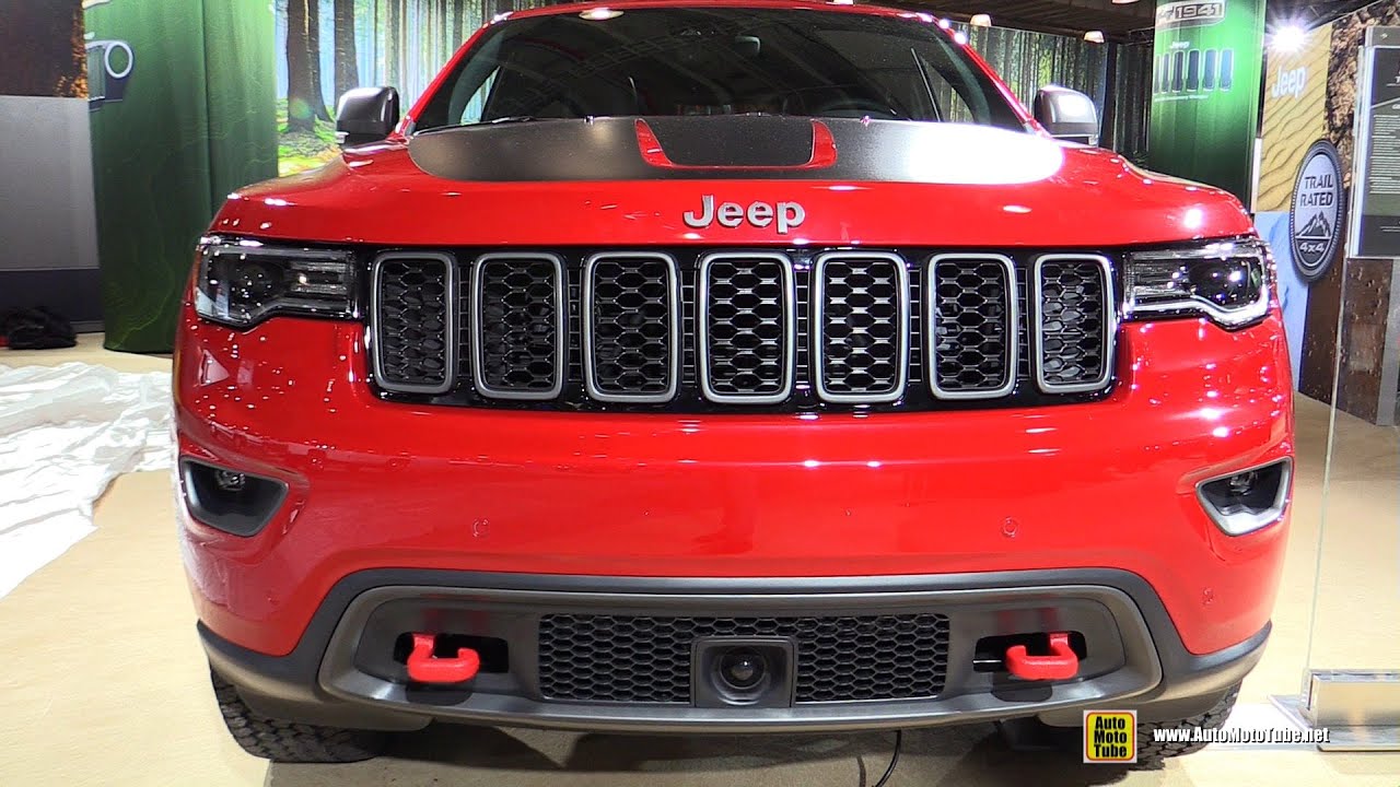 2017 Jeep Grand Cherokee Trailhawk - Exterior and Interior Walkaround - 2016 New York Auto Show