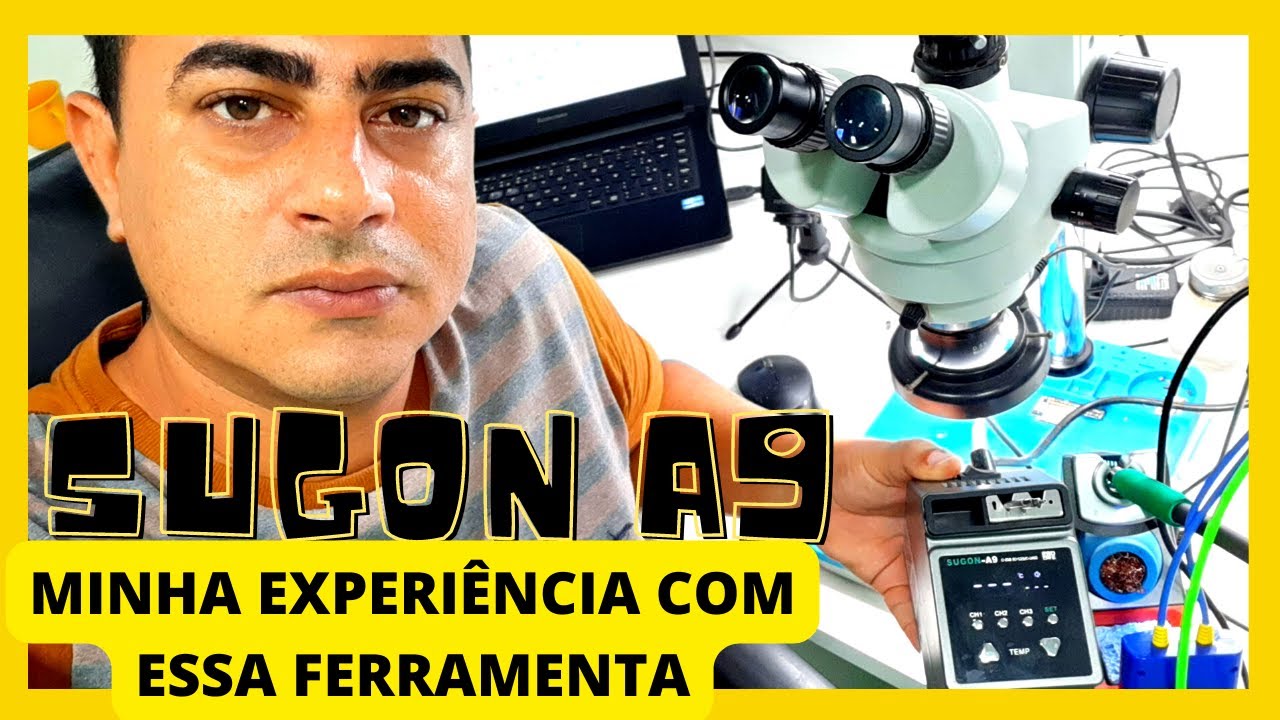 ESTAÇÃO DE SOLDA SUGON A9 minha experiência com esse equipamento!