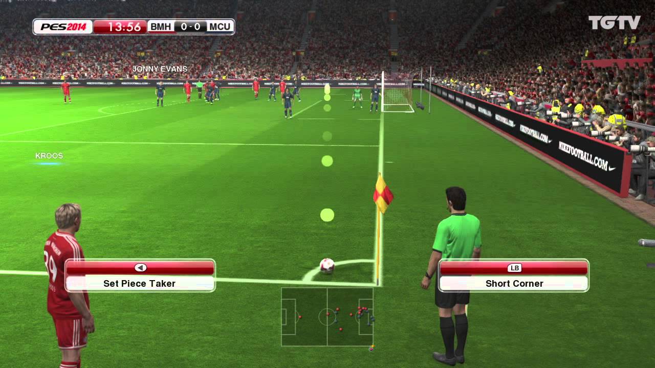 فيديو تجربة PES 2014 بايرن ميونخ ضد مانشستر يونايتد مع Adam Bhatti