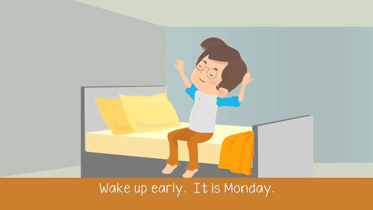 Daily Activities | Present Tense | ESL Classics - songs for learning English