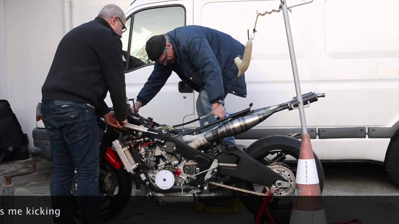 RD500 Race engine - First start