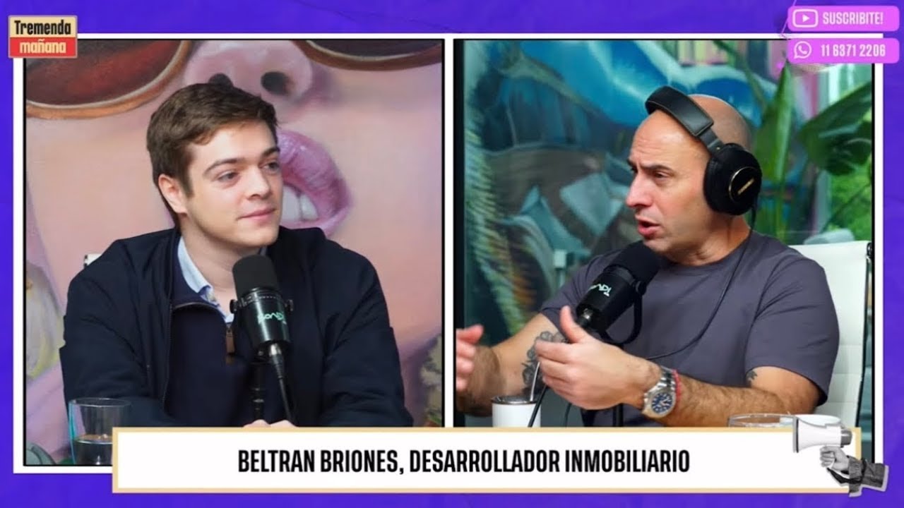 Esteban Trebucq con Beltrán Briones - Entrevista Completa