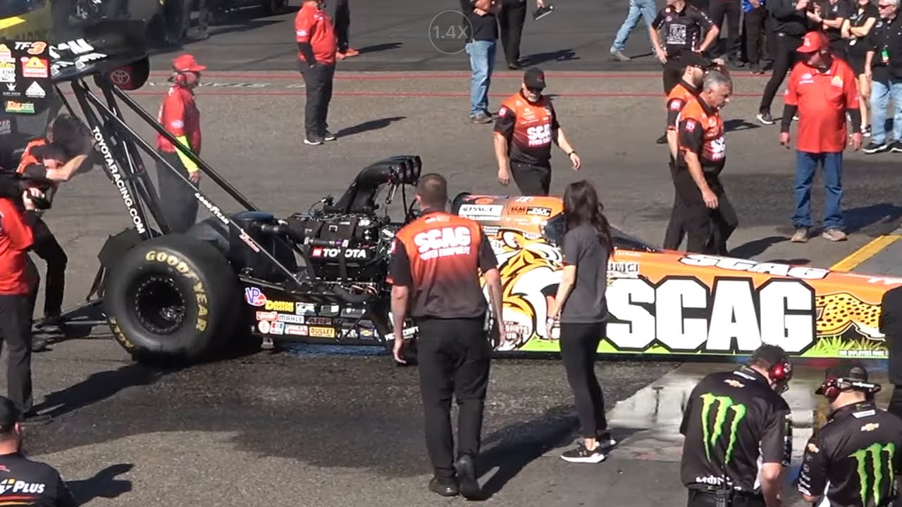 NHRA Arizona Nationals 2025 1st Qualifying session TopFuel Dragster