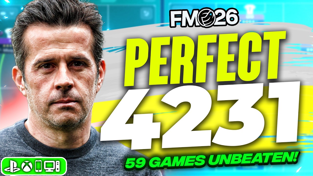 Эта ИДЕАЛЬНАЯ тактика 4231 в FM26 НЕПРЕВЗОЙДЕННА! (59 игр) | Лучшая тактика в FM26