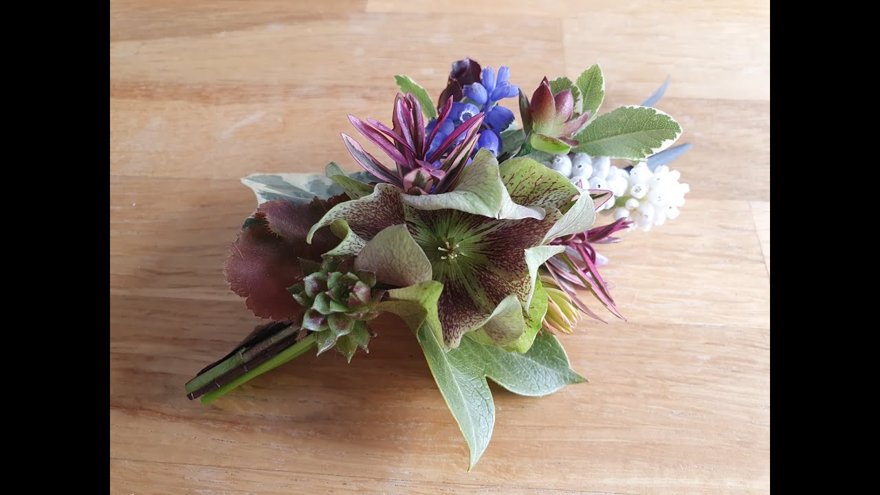 Tina's Garden Boutonniere How too