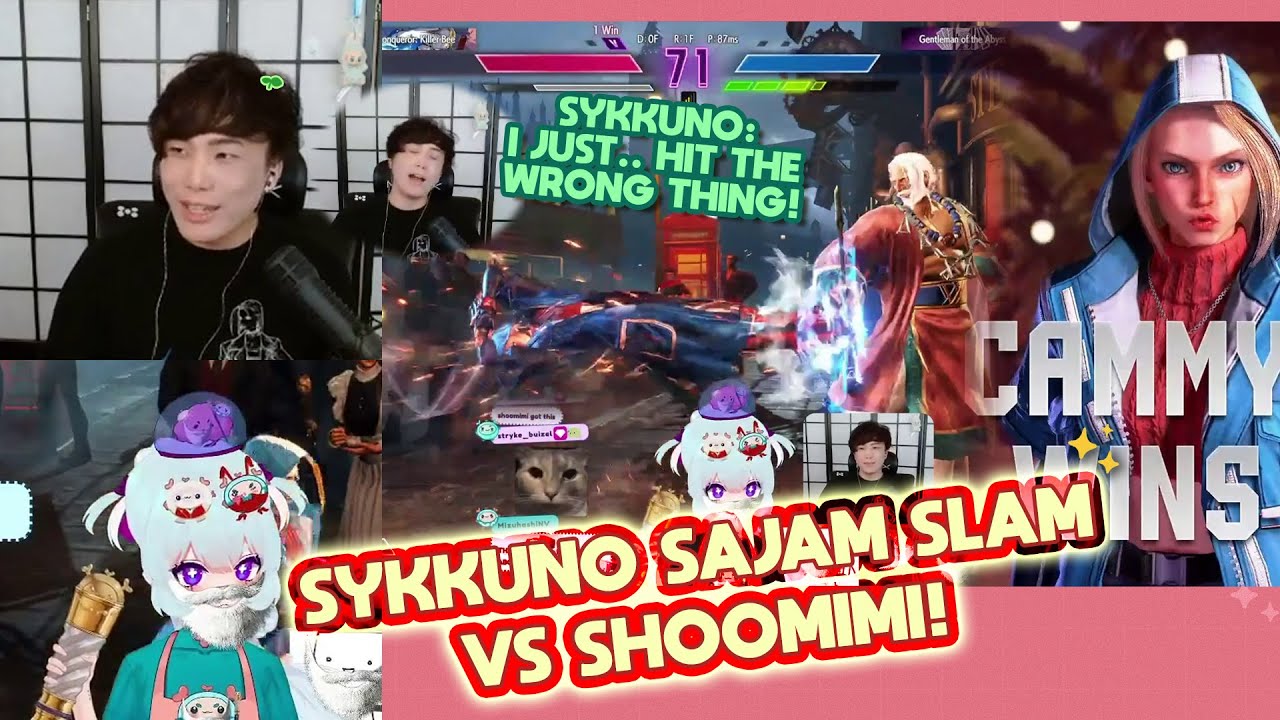 Because TWIT wanted Sykkuno to play Cammy, he did — and this is his FIRST WINNING MATCH! vs Shoomimi