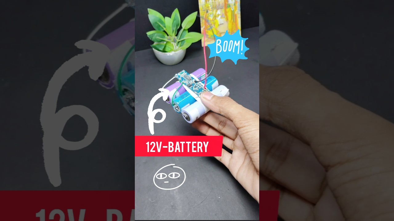 👉 &ldquo;12V Li-ion Battery BMS ke Sath | 3 Cell DIY Battery Banane Ka Tarika | Kabad Se Jugaad 🔥&rdquo;#shorts