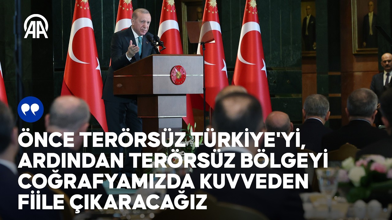 CANLI: Cumhurbaşkanı Erdoğan konuşuyor