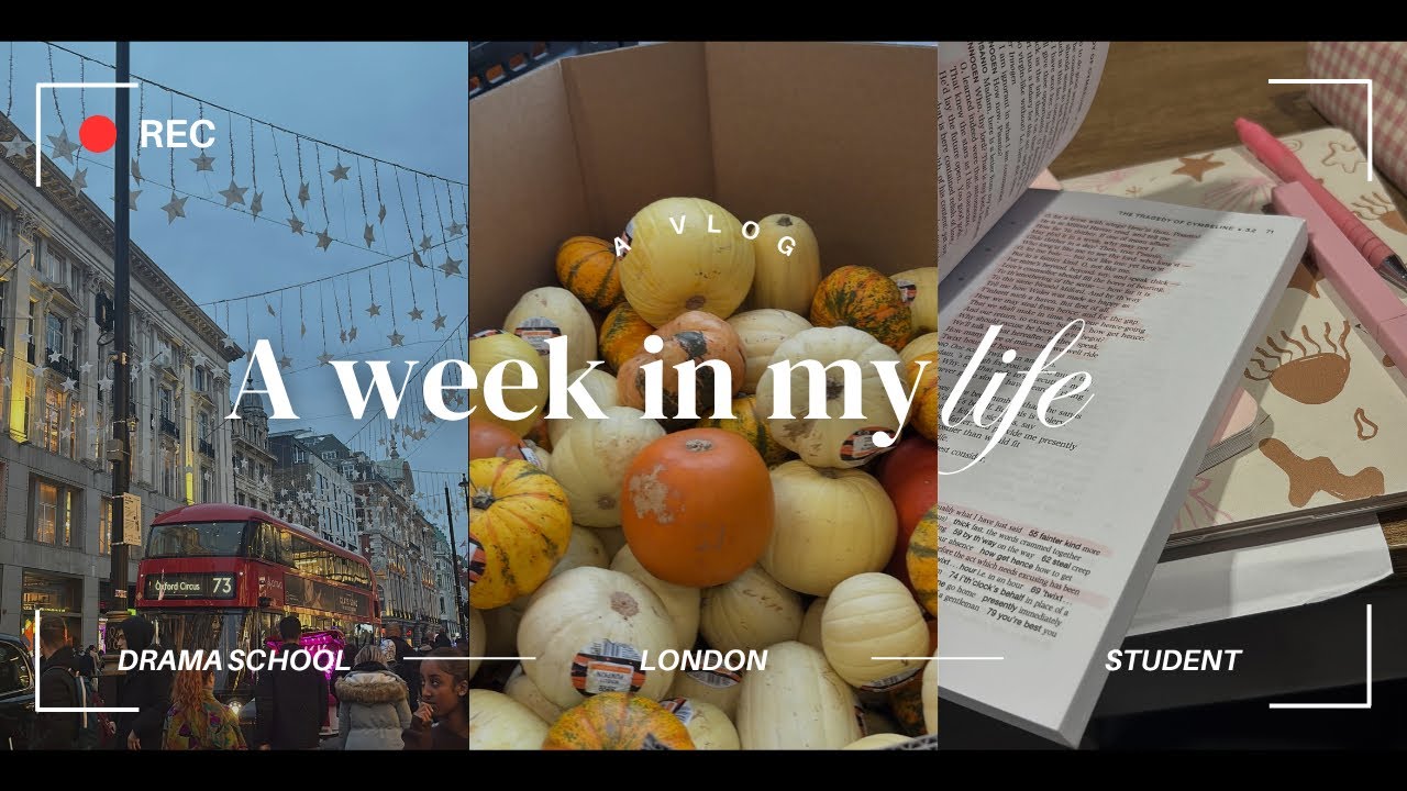 Неделя из моей жизни (музыкальный театр, студенческая жизнь, университет)