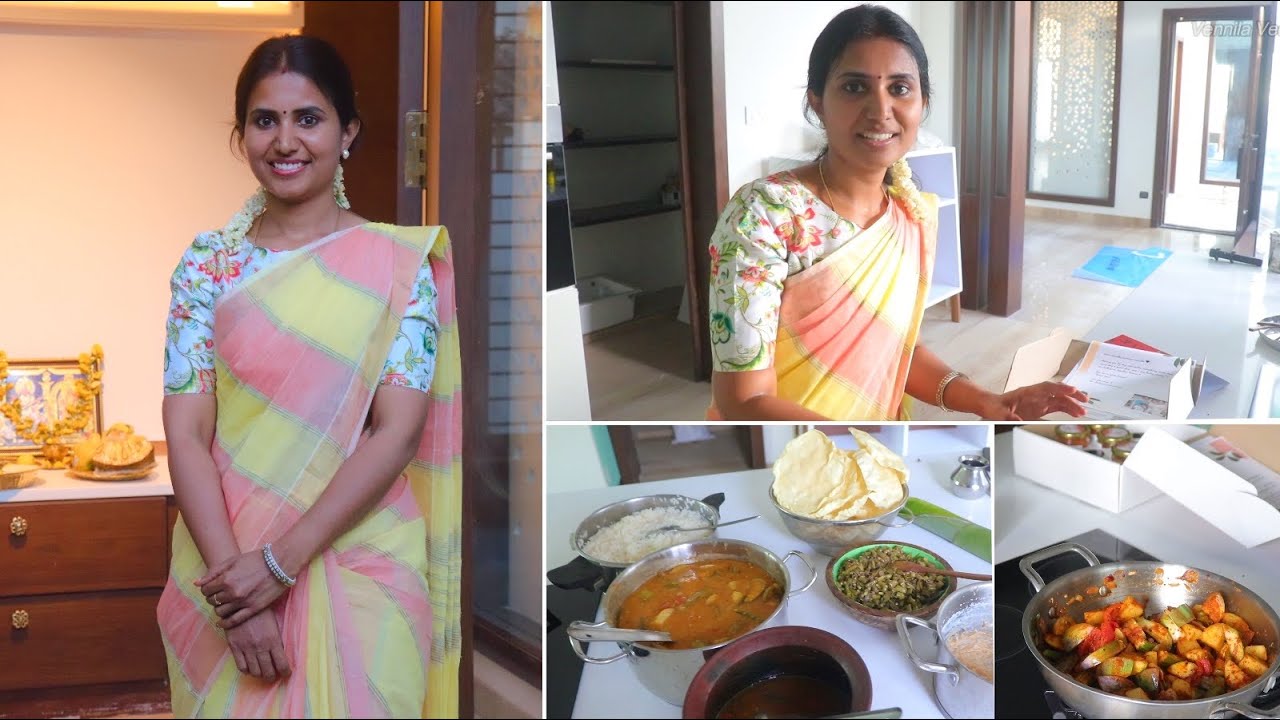 புது வீட்டில் முதல் தமிழ் புத்தாண்டு 😄| First Cooking in New house| Special day|Vennila Veedu Vlogs