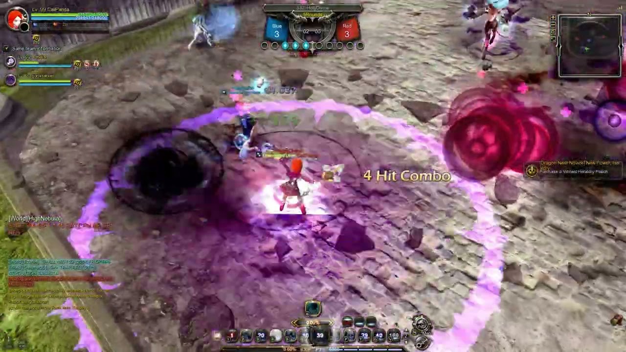 Dragon Nest SEA PVP Rounds Mode  3v3 (Majesty Gameplay) Part 2
