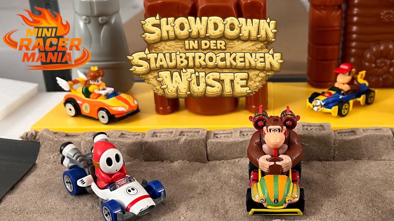 Showdown in der Staubtrockenen Wüste l Mario Kart Diecast Rennen | Tag 1