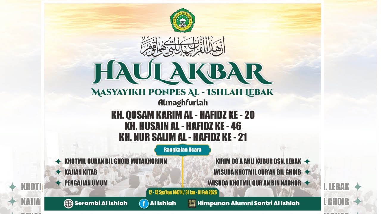 JUZ 26 KHOTMIL QUR'AN DALAM RANGKA || HAUL KE 20 KH. QOSAM KARIM ALHAFIDZ