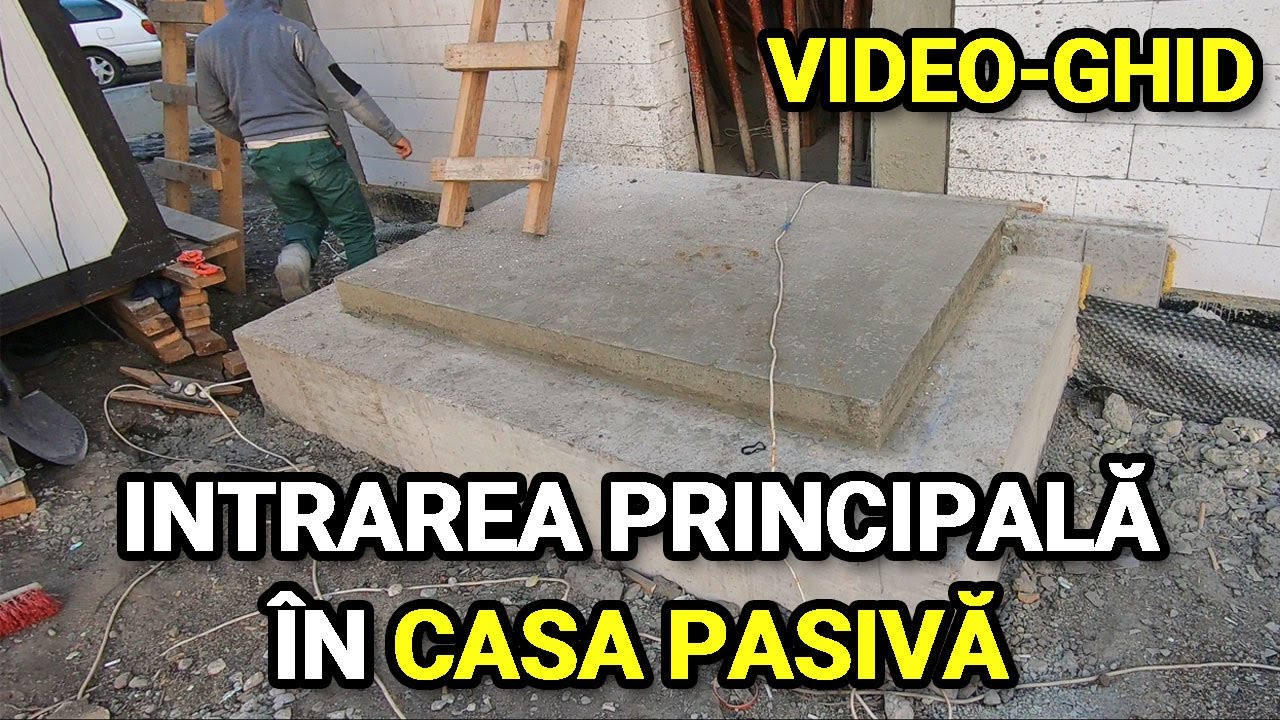 #98 Scara exterioara de acces in casa. Constructie pas cu pas #casapasiva #passivehouse