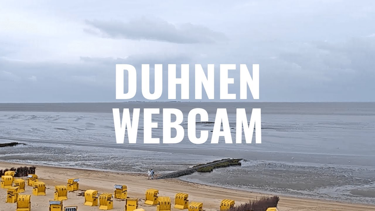 🔴 Cuxhaven Duhnen Live &ndash; Webcam an der Rettungsstation | Nordseeheilbad Cuxhaven