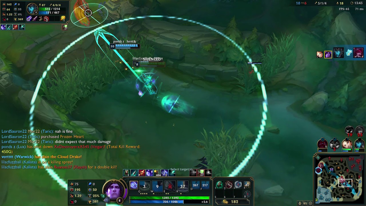 League of Legends: Summoners Rift: Episode 245: Taric Kalista OP