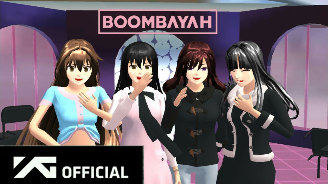 BLACKPINK - '붐바야 (BOOMBAYAH)' M/V VER SAKURA SCHOOL SIMULATOR
