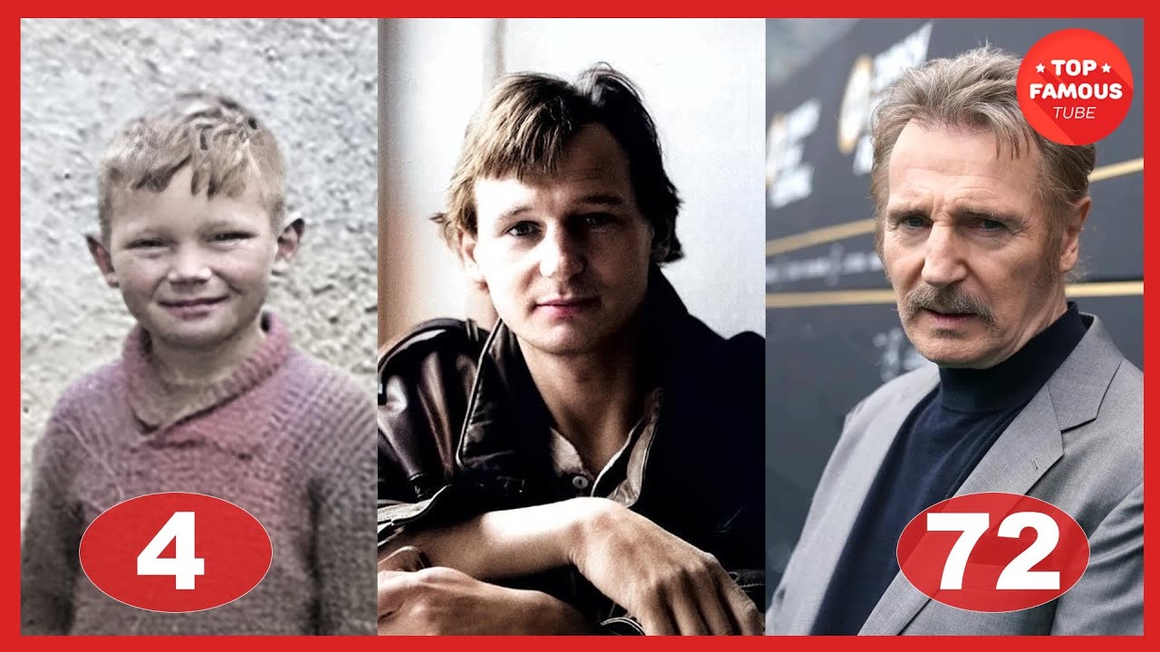Liam Neeson ⭐ Transformation From 4 To 72 Years Old