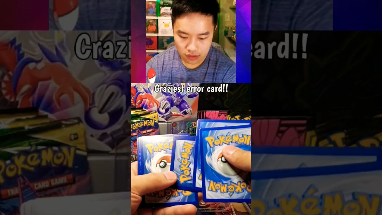 Craziest Error Card Pulled LIVE! #evolvingskies #pokemonopening #pokemontcg