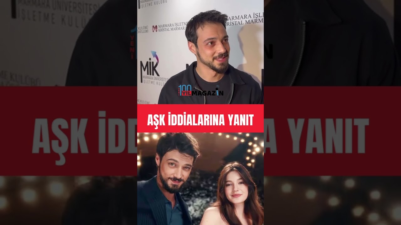 Mert Yazıcıoğlu, Mina Demirtaş ile aralarında &ccedil;ıkan aşk iddialarına yanıt verdi. | #magazin