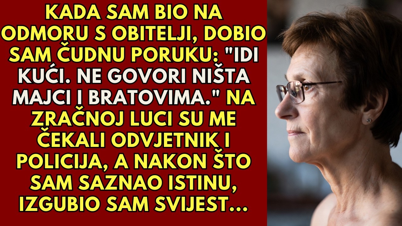 Majka me izbacila iz kuće kad sam imala 15 godina. 40 godina kasnije, odvjetnica je otkrila što je..