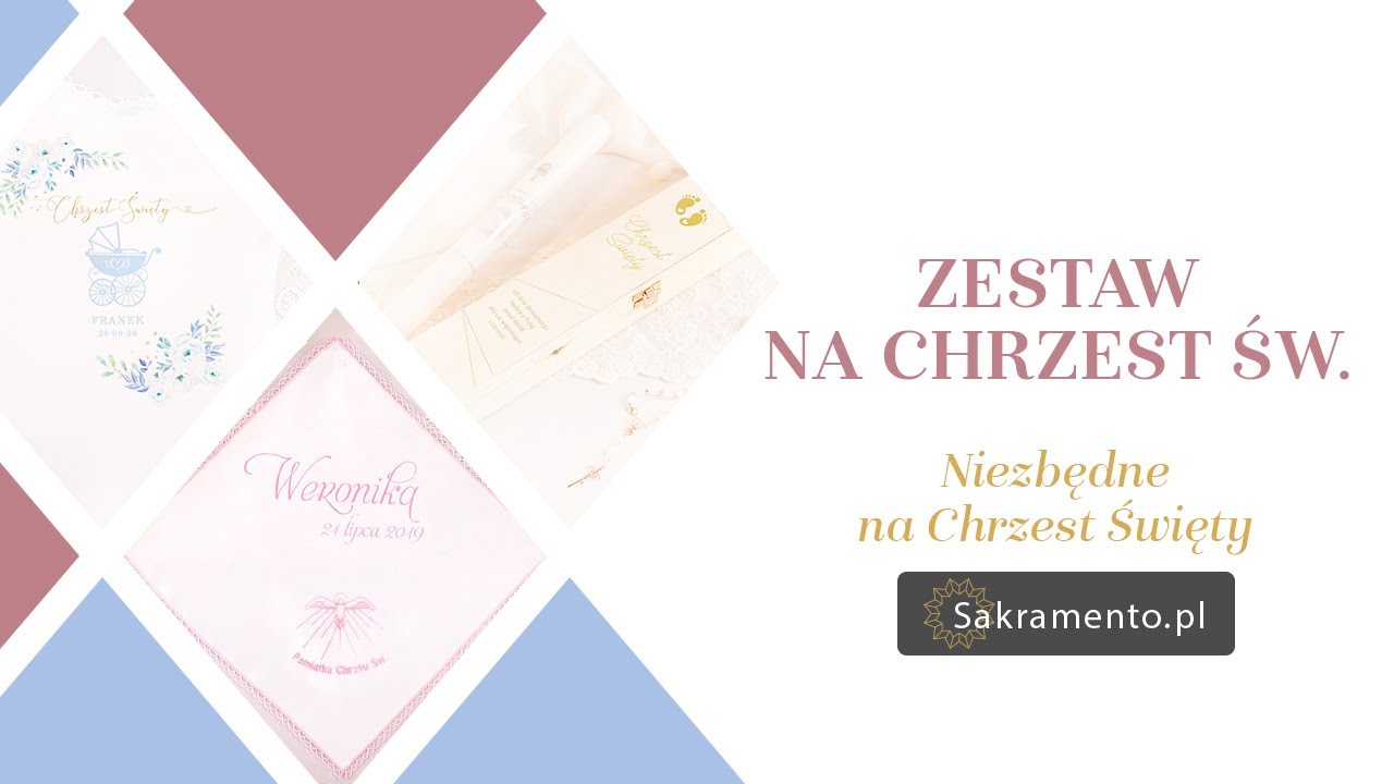 Zestaw na Chrzest Święty &ndash; o czym warto pamiętać przed Chrztem dziecka?
