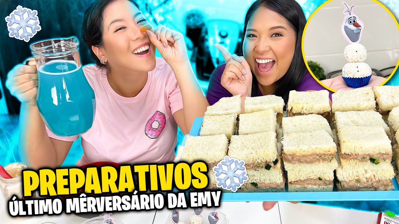 PREPARATIVOS PARA O ÚLTIMO MÊSVERSÁRIO DA EMY | Blog das irmãs