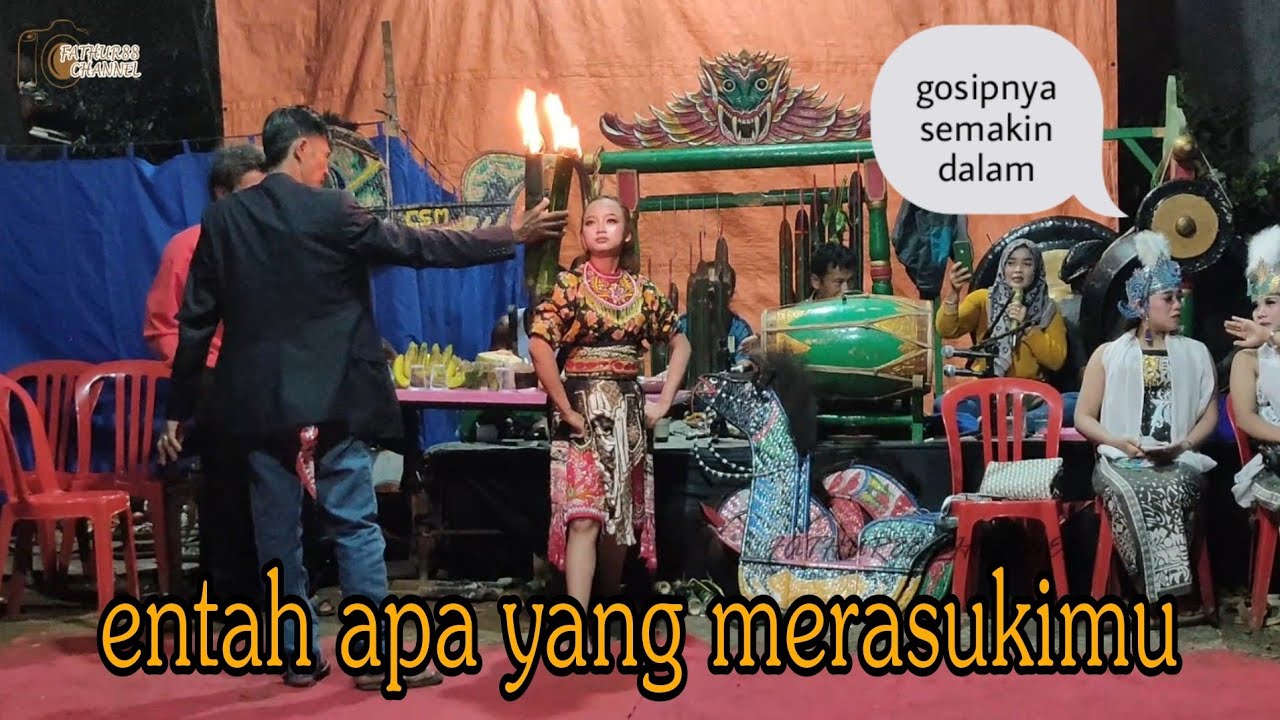 GADIS CANTIK YANG MENYERAMKAN, KUDA KEPANG CIPTO SEKAR MELATI, KALISAT
