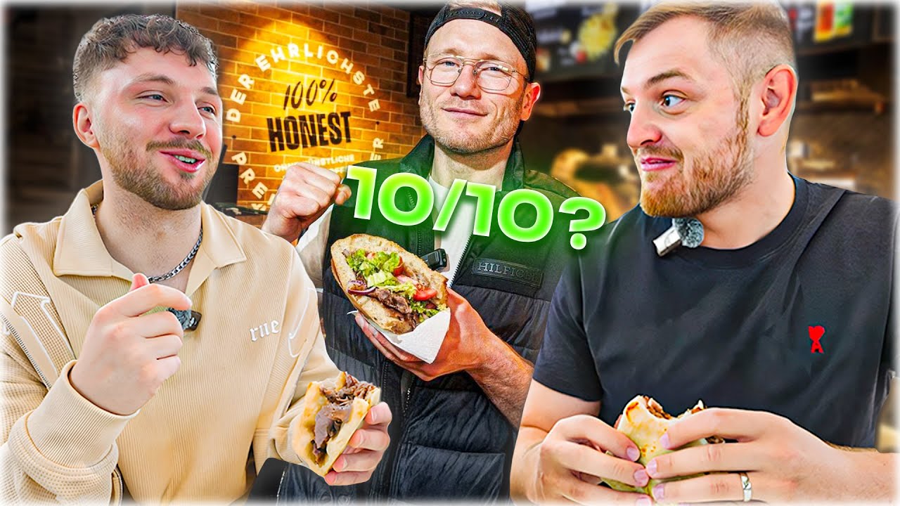 🥵🔥Wir TESTEN den BESTEN DÖNER der WELT?! - HOLLE Döner TEST in Hamburg mit @Chefstrobel