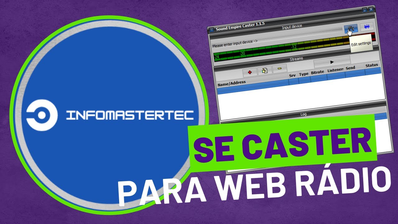 SE Caster - Ferramenta de Transmissão de Web Rádio