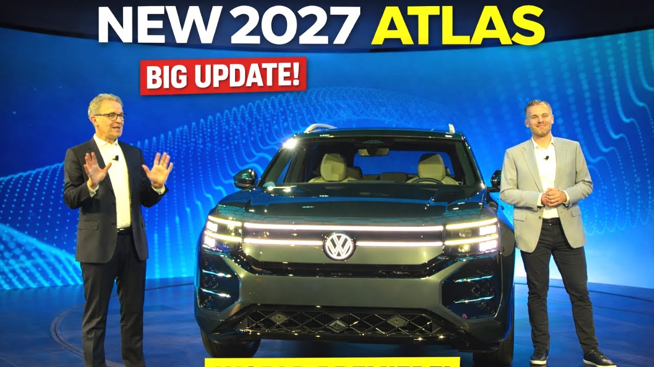 Volkswagen Atlas 2027: мировая премьера. Более технологичные решения. Значительное обновление инт...