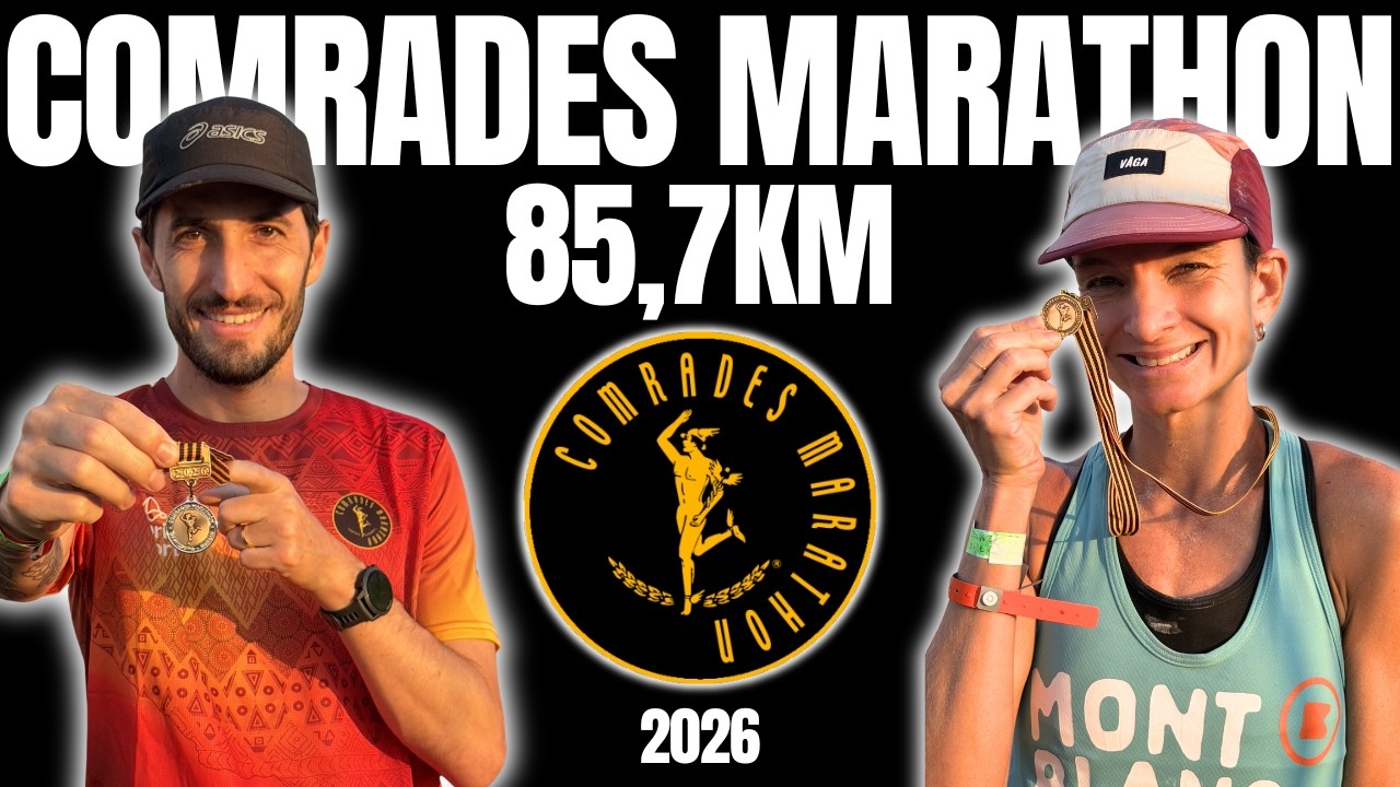 85,7 KM NA COMRADES MARATHON 2026 🇿🇦 CONSEGUIMOS!