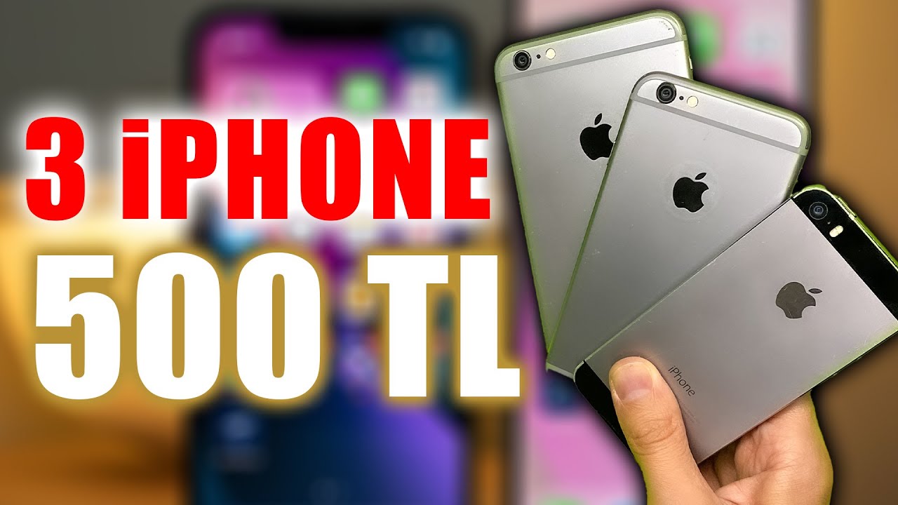 Bit Pazarından 3 iPhone'u 500 TL ye Aldık #bitpazarı