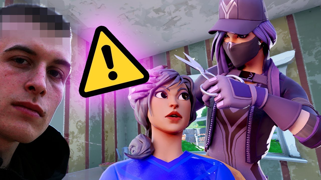 I cut my hair while playing Fortnite (I went bald) | Torres