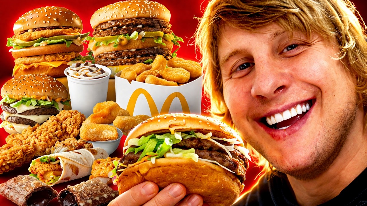 I Ordered EVERYTHING at McDonald&rsquo;s&hellip; 🍔