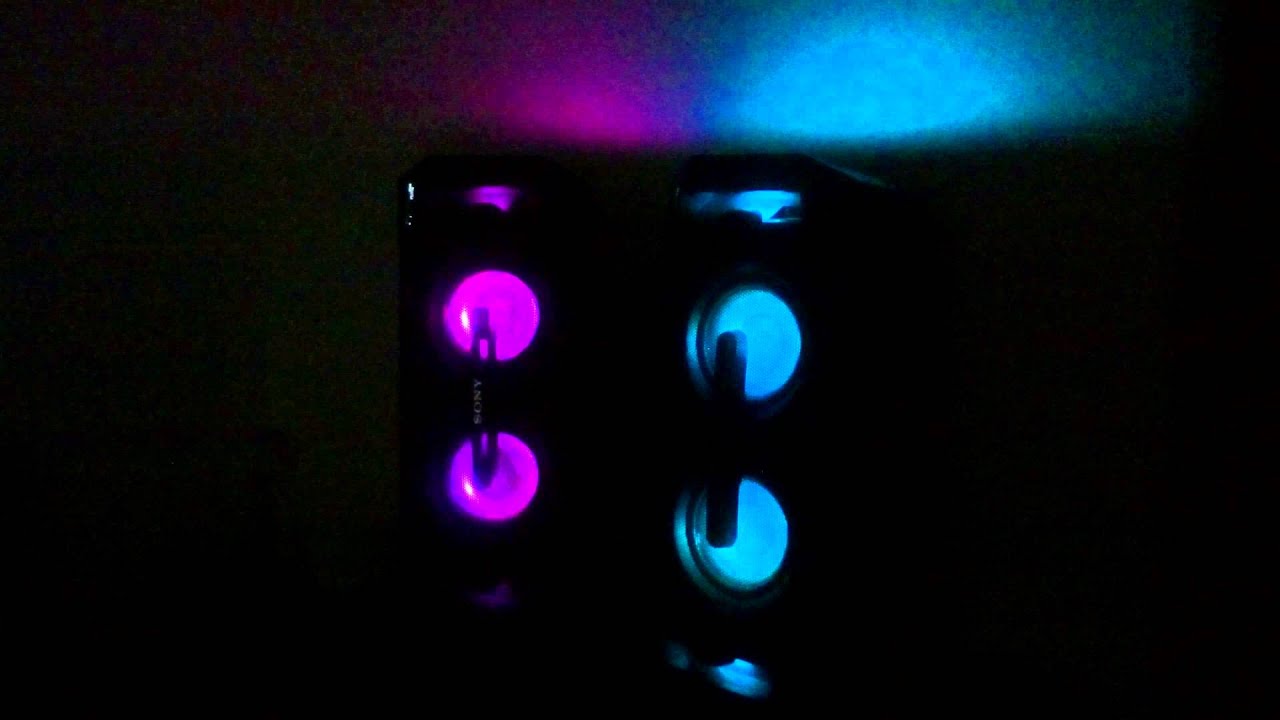 Two Sony GTK-X1BT in Party Chain 4K