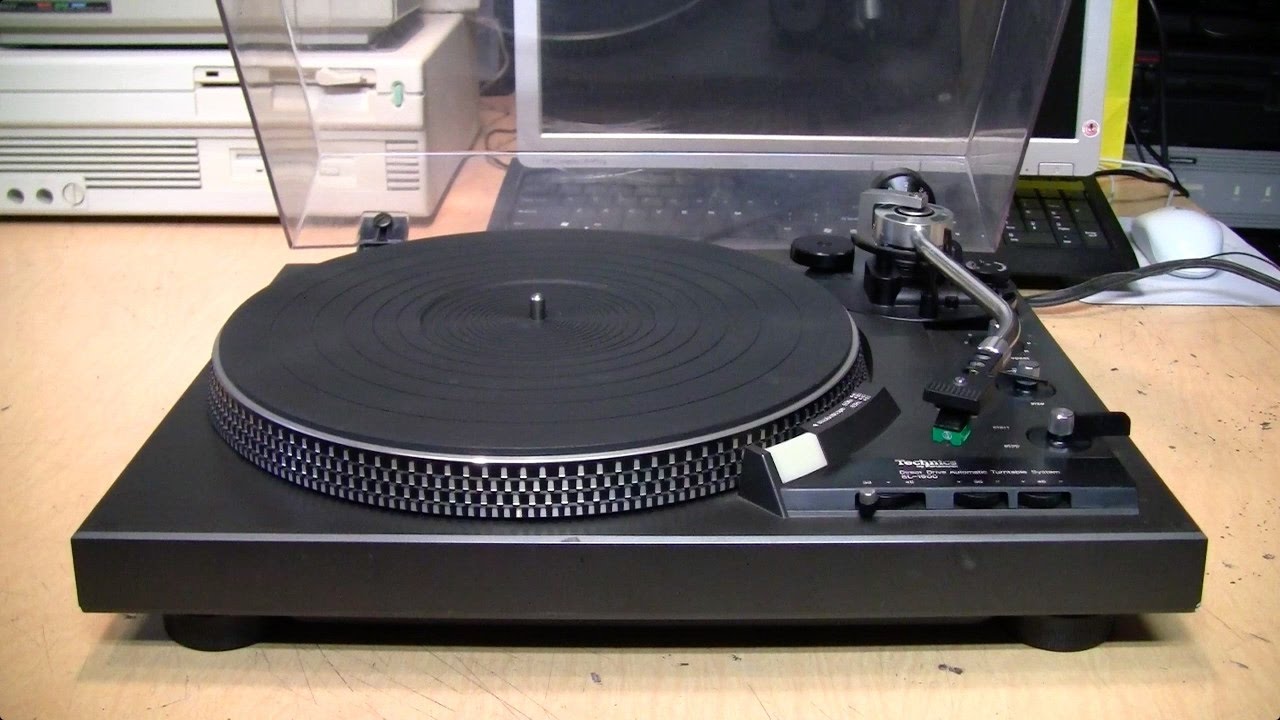 Technics SL-1900 turntable repair & review
