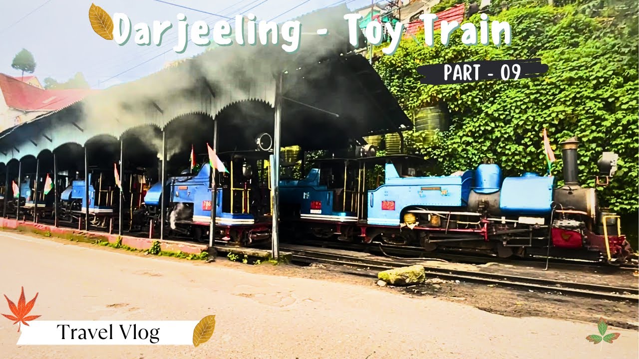 Darjeeling Places to Visit || Darjeeling Toy Train Ride Timings & Ticket Fares || Vlog-09